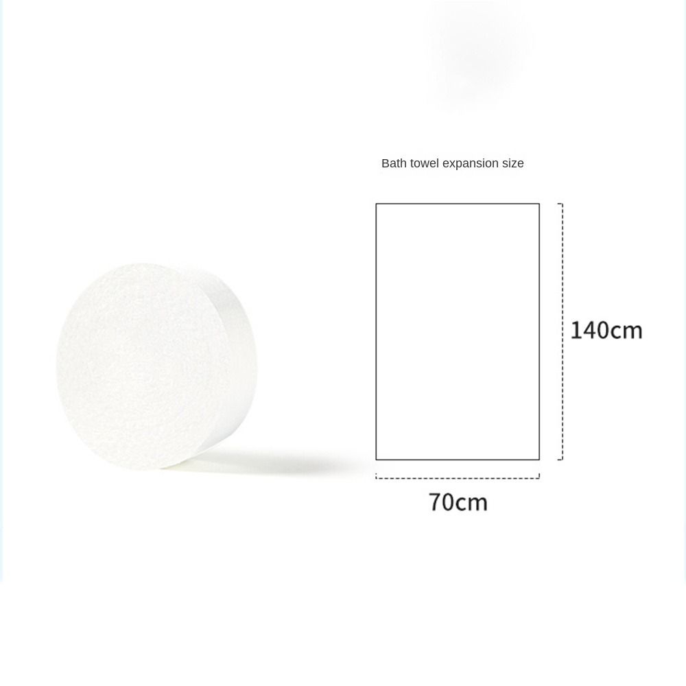 70x140cm Non-woven Disposable Compressed Bath Towel Thickened Enlarged Quick-Drying Towel  Hotel