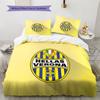 Hellas Verona FC  Pattern Bedding Quilt Set  Home Decoration  Gift (1 * Duvet Cover + 2 * Pillowcase  Without Core)