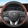 Car Steering Wheel Cover For Hyundai Elantra CN7 AD MD UD HD XD 2015 2016 2017 2018      2024 Accessories