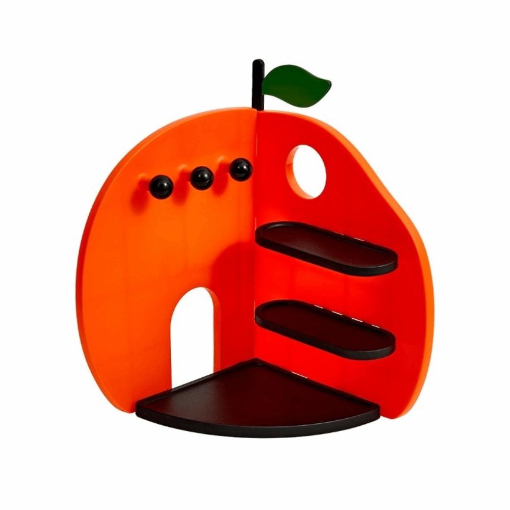 

Key Holder Orange Jewelry Storage Rack Space Saving Multi-layer Display Stand Bedroom