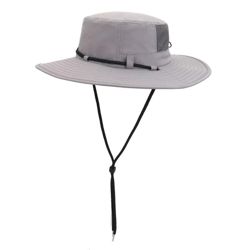 Hat Print Embroidery Bucket Hat Outdoor Summer Quick Drying Breathable Sun Protection Hat