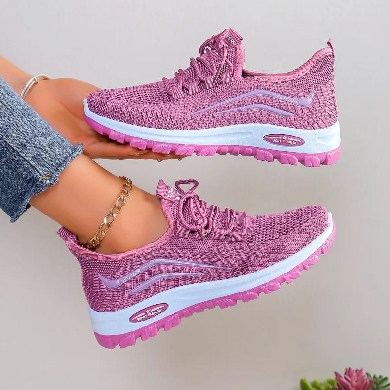 Fashion New women's casual vulcanized shoes, sports shoes, fashionable outdoor spring and autumn running shoes for women