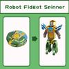 Robot Transformation Fidget Hand Spinner Gyro Funny Deformation Action Figure Stress Relief Finger Toy For Kids Gift