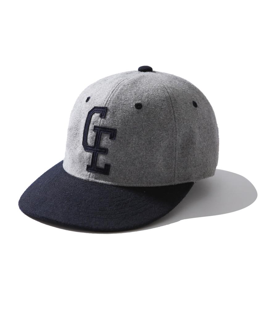 GARDEN EXPRESS Ge Applique Wool Ball Cap (Grey)