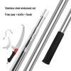 Telescopic Tree Pruner: Extendable Pole Saw for High Branch Cutting and Pruning