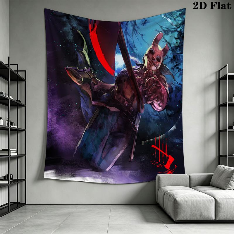 Dead Daylight Nightmarish Edition Tapestry Tapestry Fashion Print Wallmounted Background Cloth Wall Decoration Atmospheric Background Cloth
