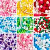 200pcs 2cm Soft Craft In Assorted Colors - Fluffy, Fuzzy Balls for DIY Projects, Arts & Crafts, Home Decorations