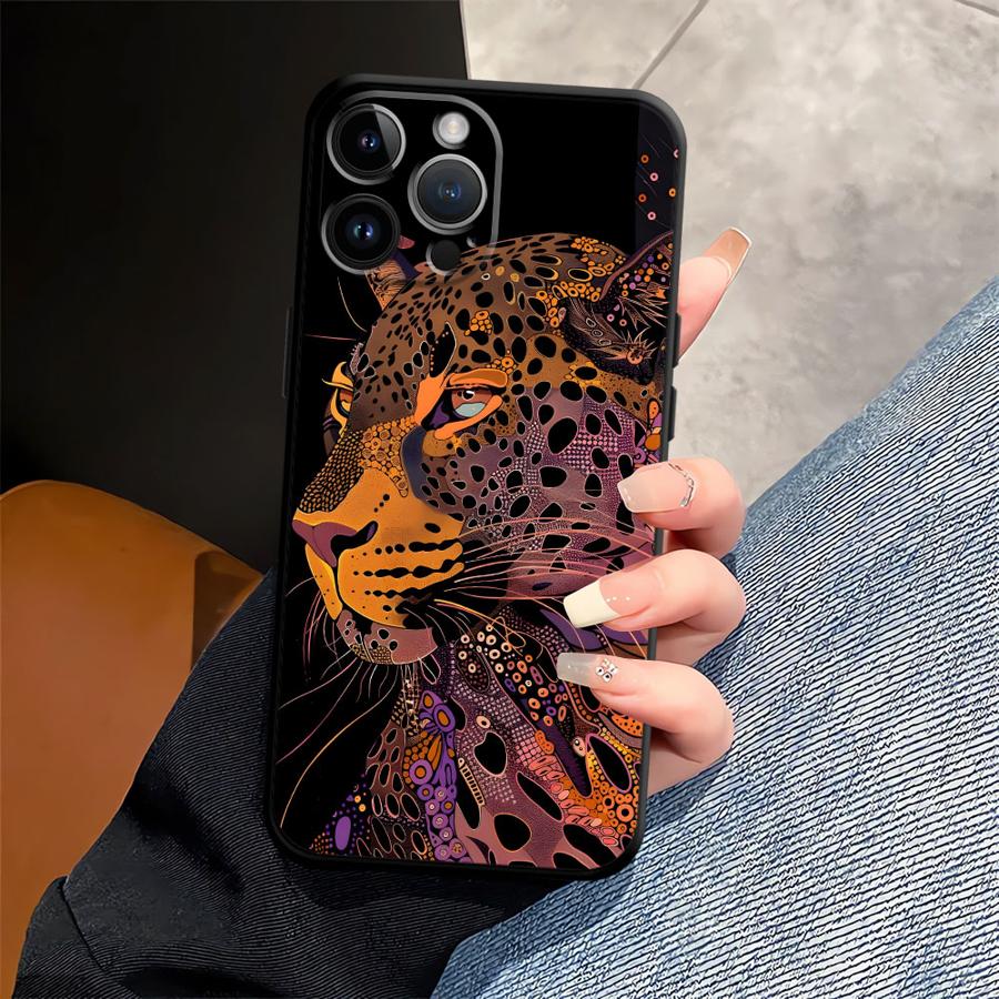 Cool Tiger Leopard Funda Phone Cover Phone Case for Apple iPhone 14 17 Pro Max 13 16 11 XR XS MAX 12 15 Pro 7 8 Air