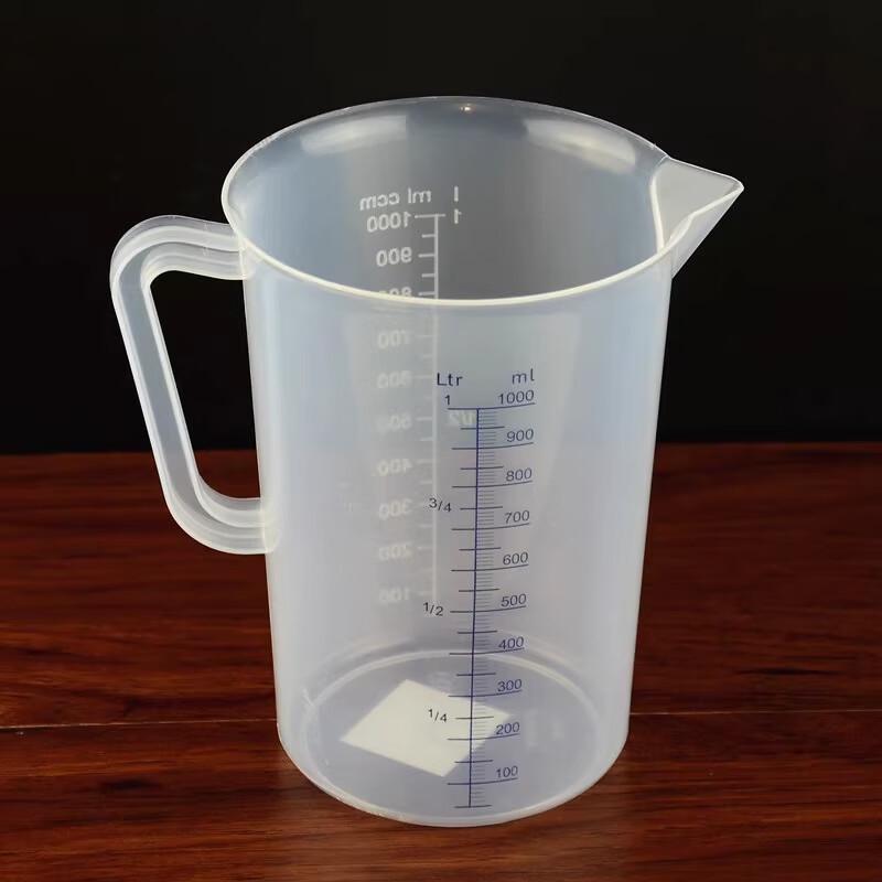 HUIWEN Plastikowy kubek miarowy ze skalą