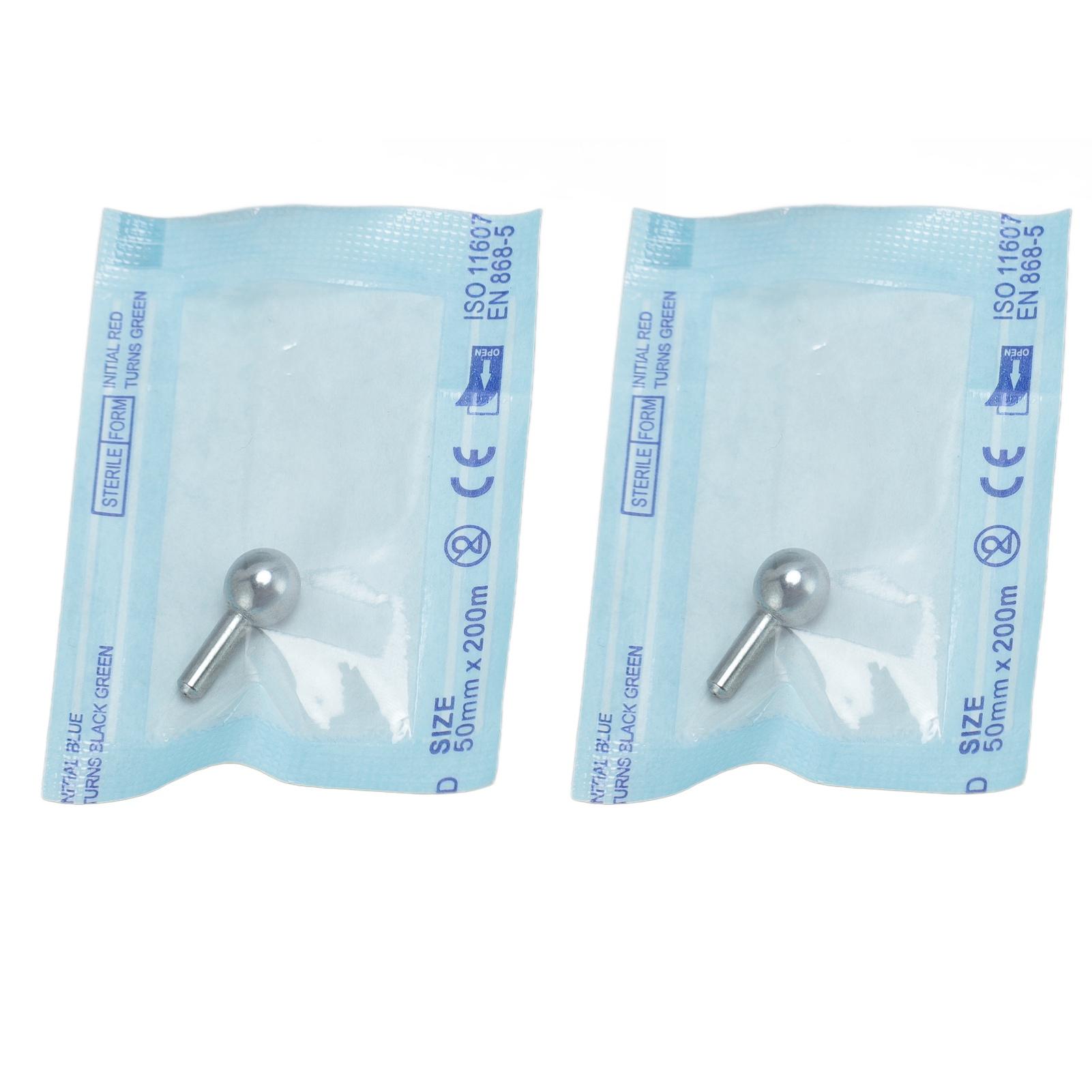 

2 шт. наконечника иглы для плазменной ручки круглой формы сменная головка аксессуар для ручки для удаления пятен на коже