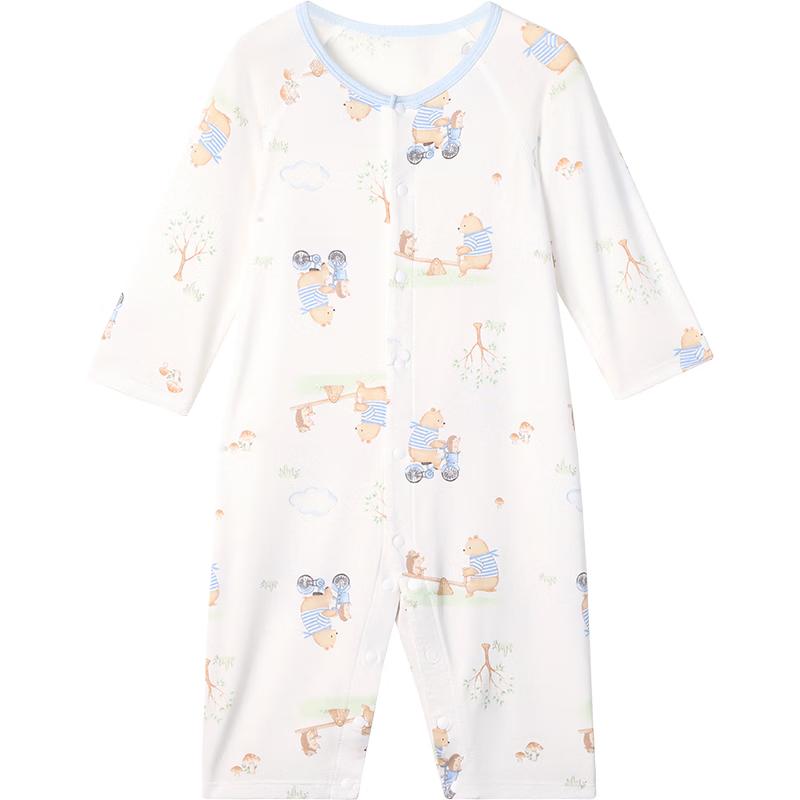 Jiusuiban 7A Antibacterial Newborn Baby Romper 90cm