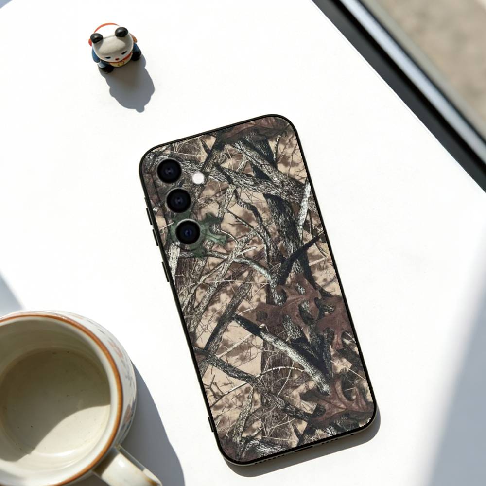

Forest Camouflage Pattern Phone Case For Samsung Galaxy A73,A72,A71,A70,A53,A52,A51,Others Soft Black Cover Samsung a72