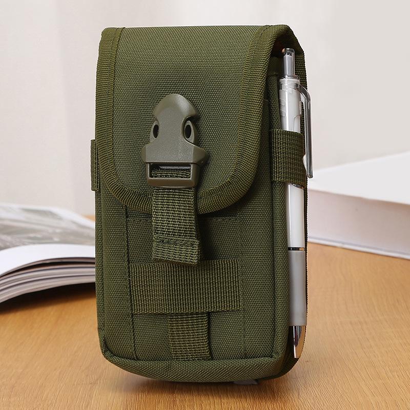 Taktische Outdoor-Gürteltaschen Handytasche Karten-Schlüssel-Gürtel Taille Camping Wandern Laufen Hüfttasche