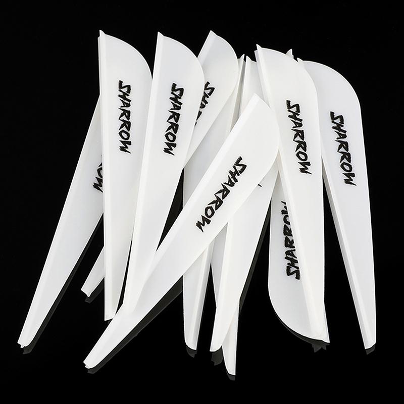 50Pcs 3 Inch Archery Arrow Feather Feather Rubber Vanes Fletching For Aluminum Fiberglass Carbon Arrow Shaft Accessories