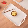Commercial Non-slip Plastic Rectangular Serving Tray