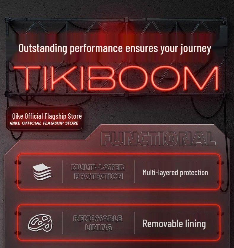 Certified Men's Bluetooth Full-Face Motorcycle Helmet with Trendy Horns for All Seasons.