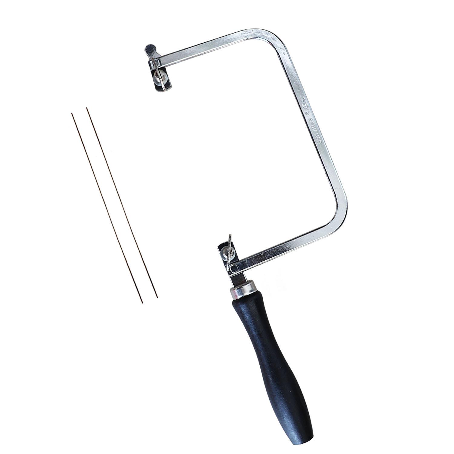 

Ювелирная пила, лезвия для пил, ручной инструмент, ножовка с фиксированной пилой U-образной формы, ручные инструменты «сделай сам», 2 шт. пильные полотна для ювелирного дела