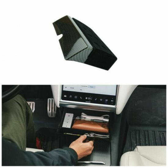 Car Ide Center Console Storage Box Holder Fit for Tesla Model X S 2012 -2018