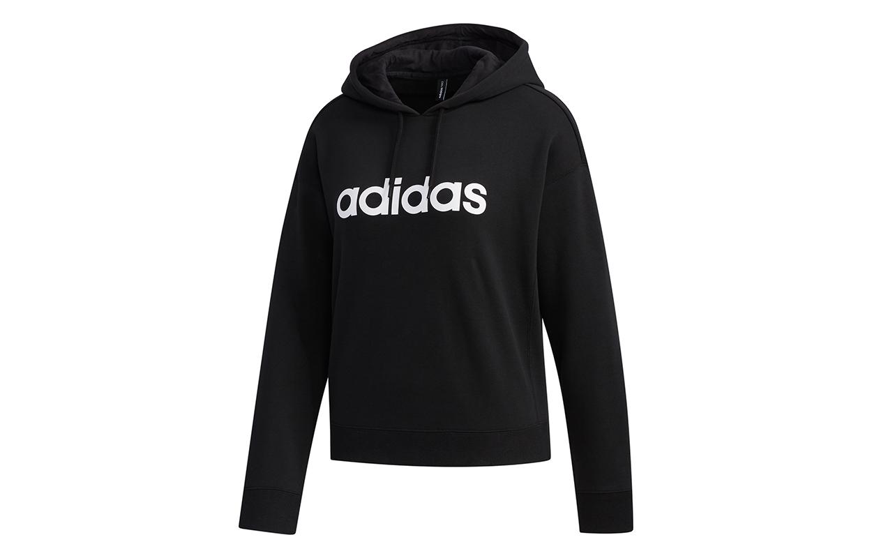 Adidas Neo Sweatshirts Women s Black Hooded Moderate Regular GD9893 XL