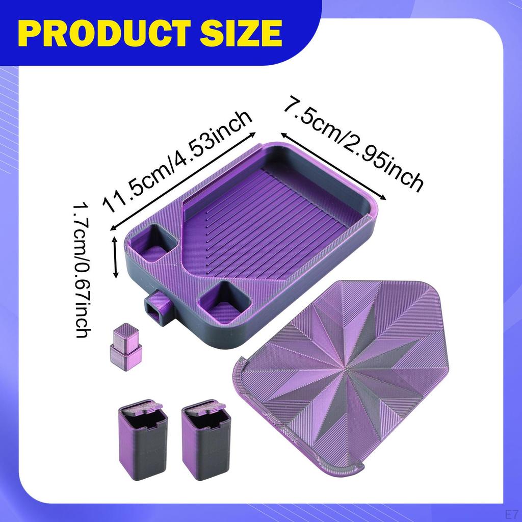 Tablett Perlenorganizer Sortierstation für Bastelzimmer