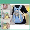 Trendy Ins Inspired Casual Backpack With Comfortable Curved Straps For School Use
