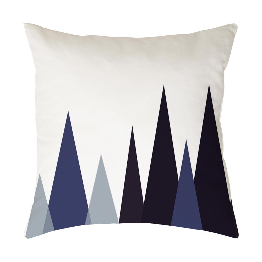 Kissen Leinen Kurzplüsch Zuhause Einfach Nordischer Stil Geometrischer Kissenbezug Sofakissen Kissenbezug