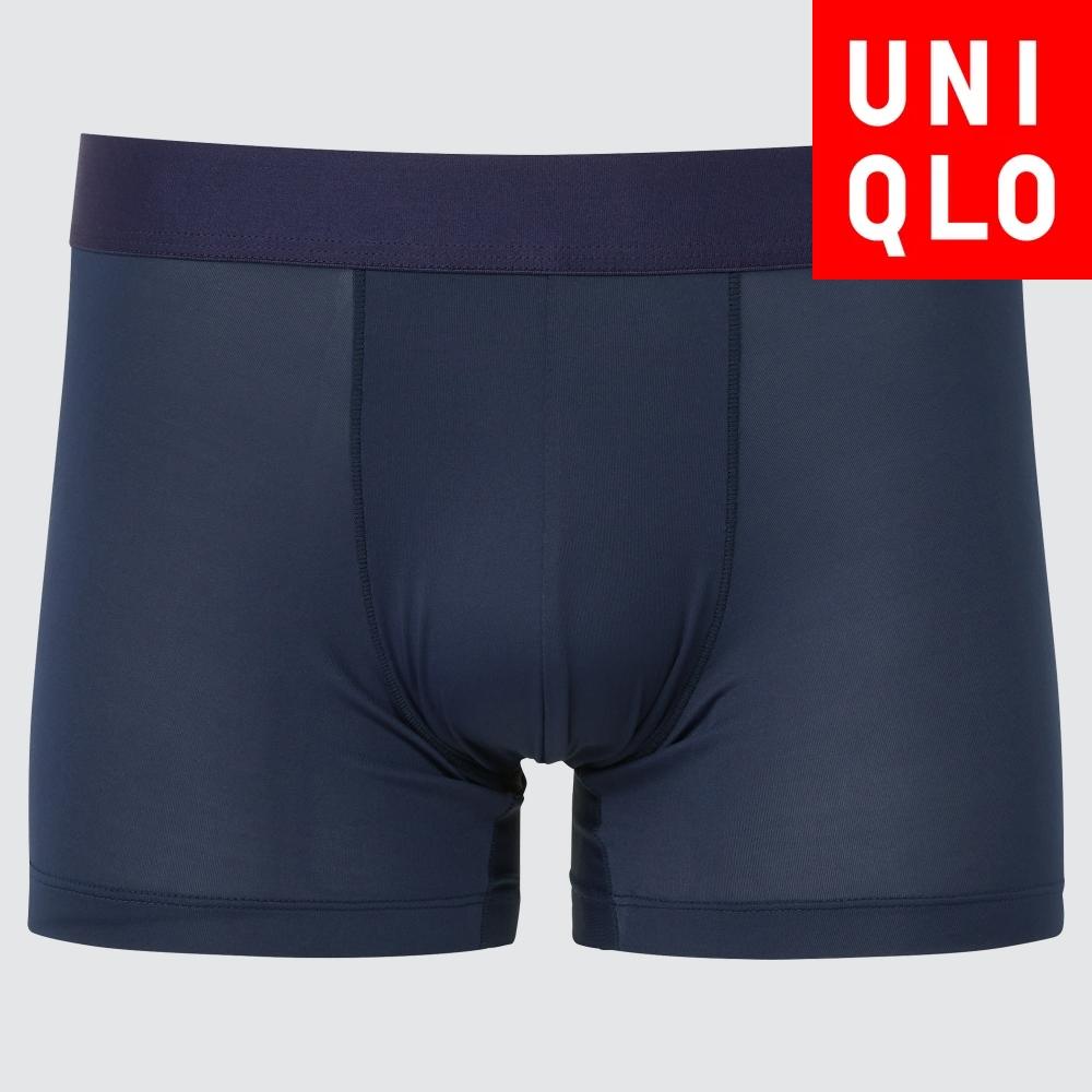 

Uniqlo Japan Airism Boxer Briefs Low Rise Closed Front 69 NAVY/3XL