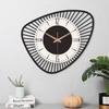 Stylish Metal Analog Wall Clock for Living Room, Bedroom, Kitchen, Home and Hall | Antique Fancy Big Size Modern Wall Watch for Home Decor (60CM)
