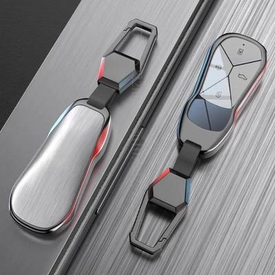 Nova Capa Protetora de Liga de Zinco e Couro para Chaveiro de Carro Remoto para Xpeng G6 P5 P7 G9 G3i Acessórios de Interior de Automóvel