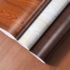 Extra Thick 0.19mm Waterproof Oil-Proof Wood Grain Self-Adhesive Wallpaper Furniture Renovation Film Home Decor
