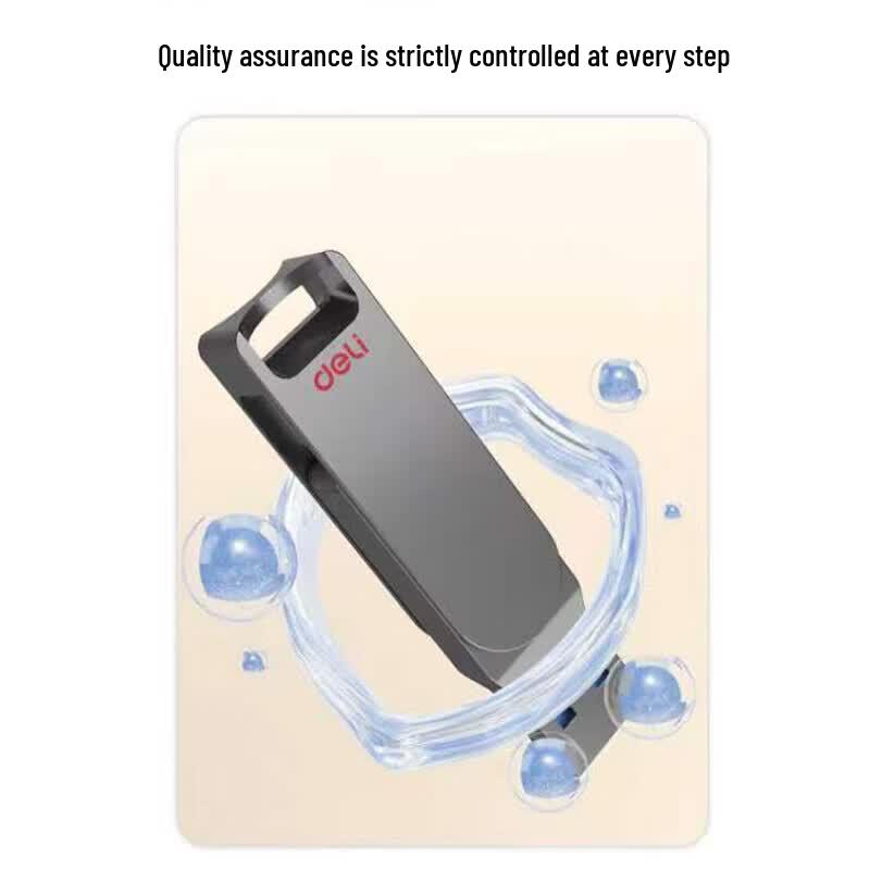 Deli AP231 Dual-Interface USB 3.0/Type-C Metal Flash Drive