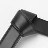 New Men's Real Beef Two Layer Leather Open Edge Wear Automatic Buckle Belt Imitation Steel Business Casual Men's Belt