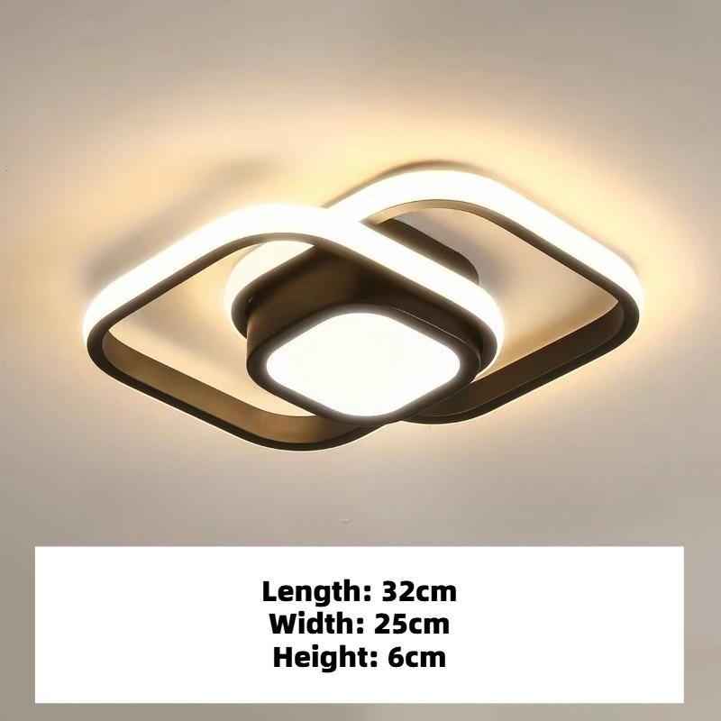 Modern LED Ceiling Light Dimmable for Living Room Bedroom Study Home Decoration Plafond Chandelier Lamp Fixture High Quality
