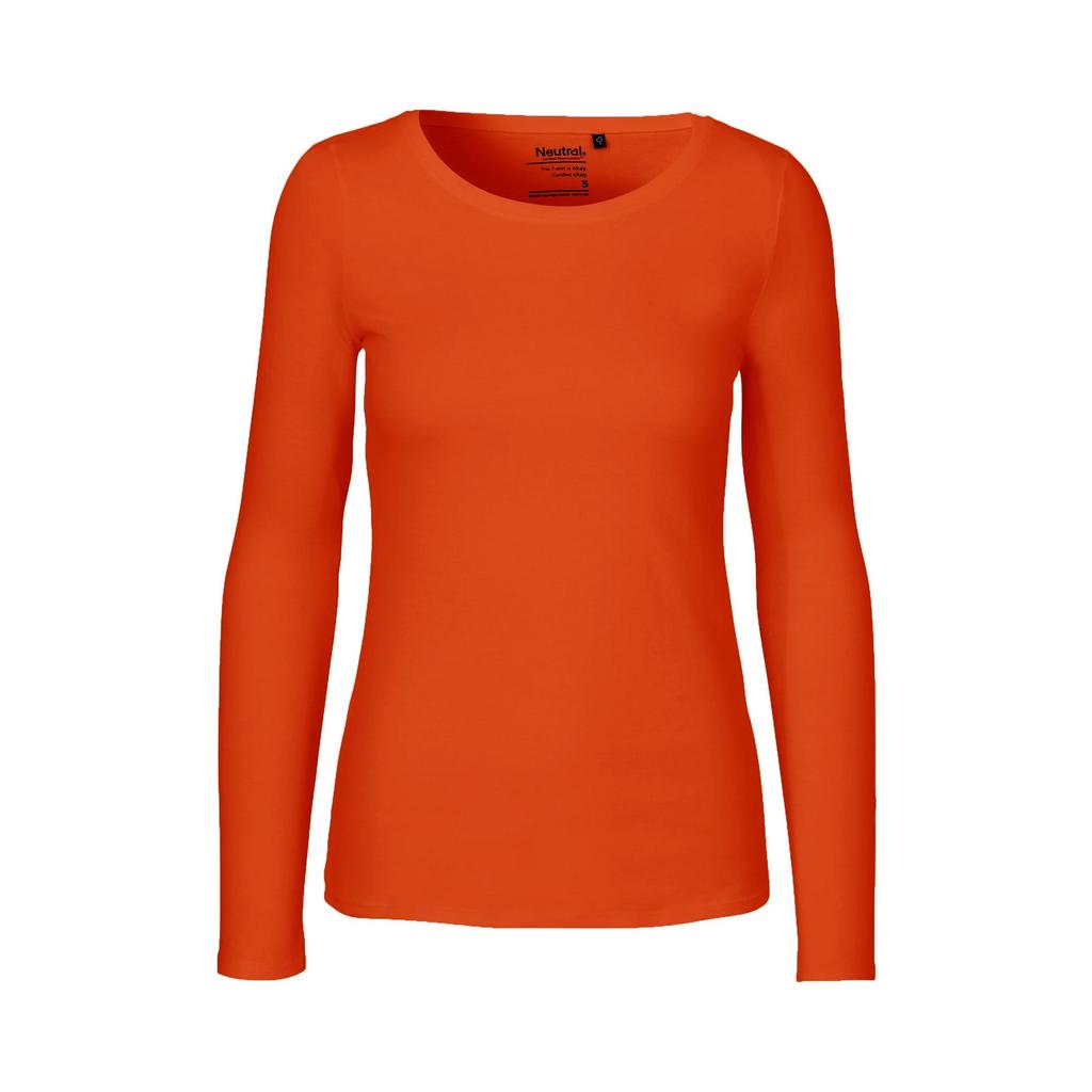Neutral Womens/Ladies Long-Sleeved T-Shirt