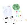 Colorful Voice Controlled Rotating Led Light Kit Voice Controlled Electronic Production Diy Kit Diy Production Parts