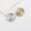 Salircon 2026 New Fashion Vintage Round Geometry Stud Earring Women Stainless Steel Gold Color Waterproof Jewelry Accessories
