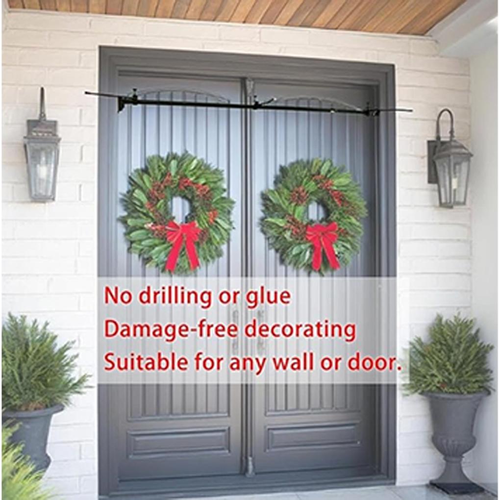 Porch Hook, Adjustable, Durable Christmas Decoration Will Damage no Screws, or to Suitable for Accessories, Etc