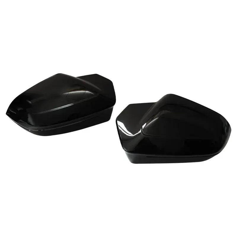 For BMW 5 7 I5 I7 Series G60 G61 G68 G70 M5 G90 Black M Look Rearview Mirror Cap Wing Side Mirror Cover Left Hand Drive -up
