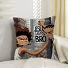 Cartoon The Boondocks Pillow Gift Home Office Decoration Bedroom Sofa Car Cushion Cover case x