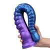 Tentacle Anal Plug - Liquid Silicone Fantasy Butt Plug with Color Mix Design, Realistic Texture for Beginners & Advanced Play Sex Toys