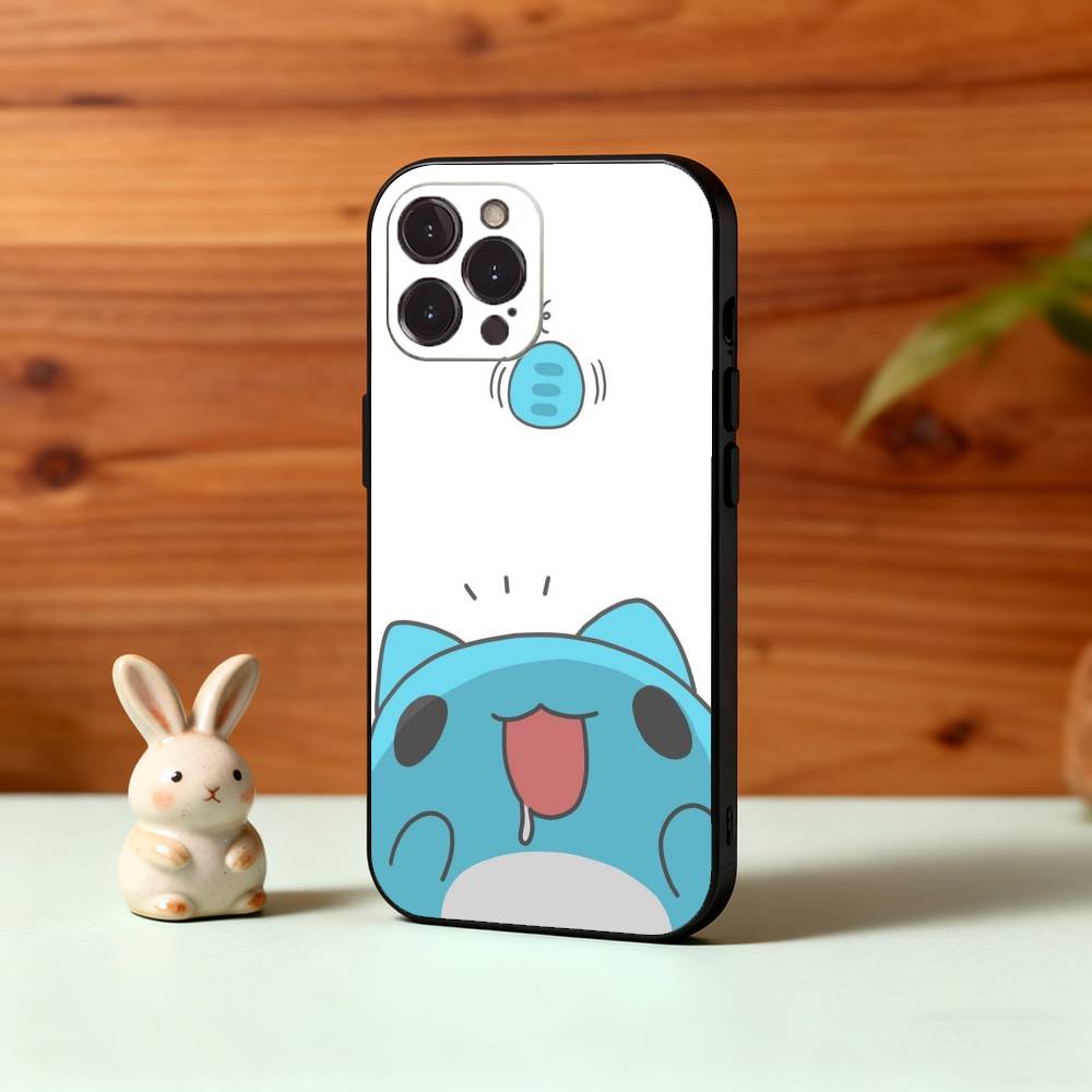 Fluffy-Cat B-Bugcat C-Capoo Phone Case For iPhone17,16,15,14,13,12,Plus,Pro Max, 5G Others Soft Black Cover