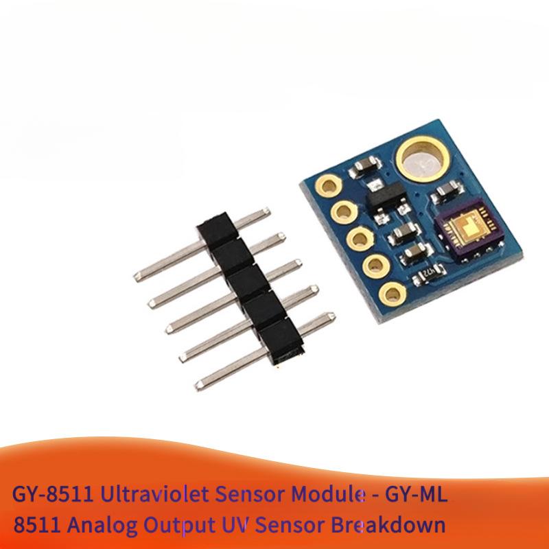 

Analog Output UV Detection Module ML8511 GY-8511 Breakout Sensor Board