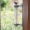 Cast Iron Bird Wall Thermometer