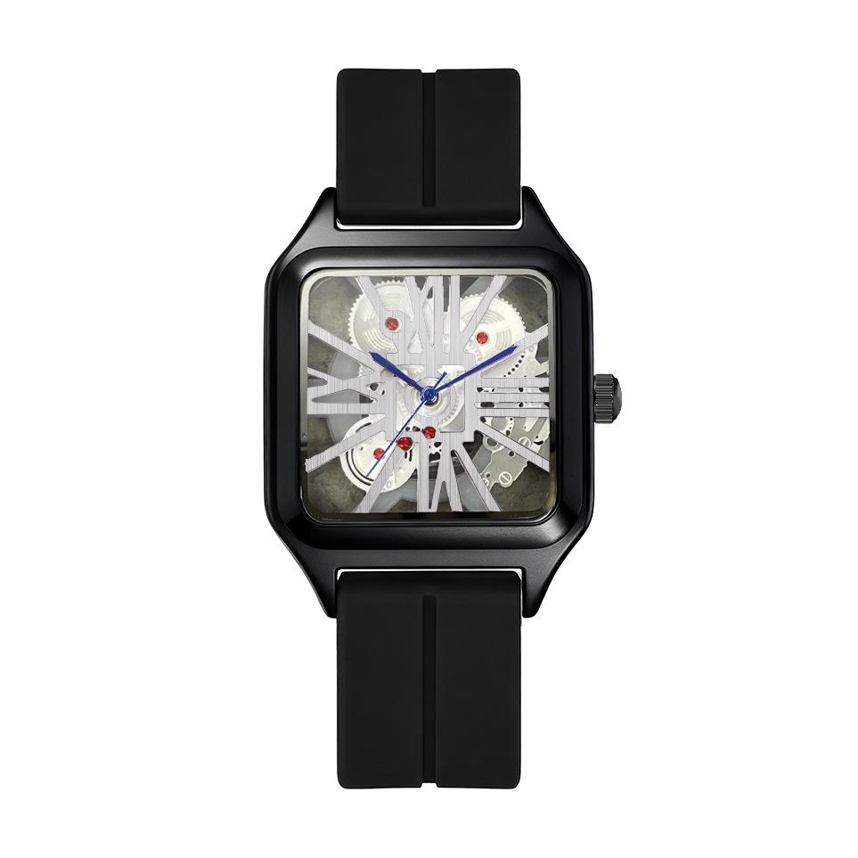 Roman Scale Square Waterproof Quartz Watch - Unisex Large Dial