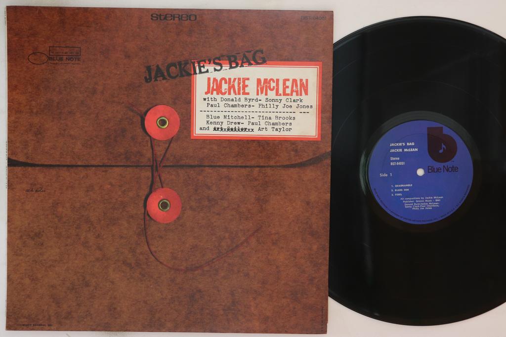LP Record JACKIE MCLEAN - Jackie's Bag BST84051 Blue Note 1973 US Jazz Used