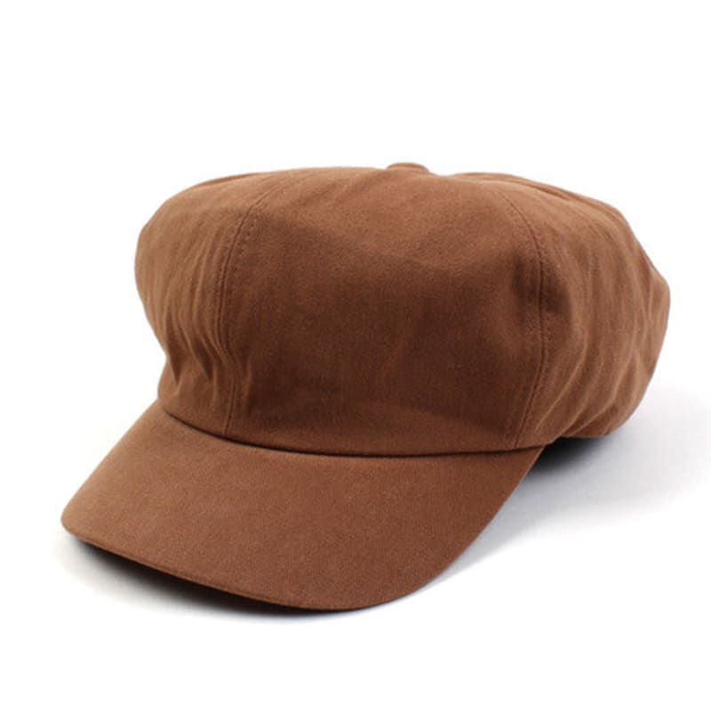 Universal Chemistry Brown Low Washing Newsboy Cap