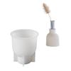 Artistic Ripple Vase Moulds Home Decoration Craft Silicone Mold Hydroponic Plant Vase Molds Hydroponics Test Tube