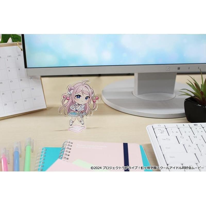 Seasonal Plants Love Live!Nijigasaki High School Idol Club Puchichoko Acrylic Stand [Kane Ranju] Winter Costume Ver.90mm90mm acrylic