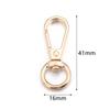 10pcs Alloy Lobster Clasp Hooks Key Ring Swivel Connector Clip Snap Hook For Jewelry Making DIY Phone Bags Key Chain Accessories