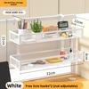 Workstation Desktop Storage Rack, Office Desk Basket, Tiered Rack, Office Desktop Wall-mounted Storage rack,Easy Storage.